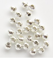 Metal Spacer Beads 4mm